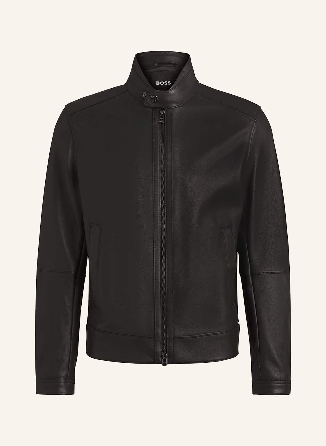Boss Lederjacke Mansell schwarz Boss Lederjacke Mansell schwarz von Boss