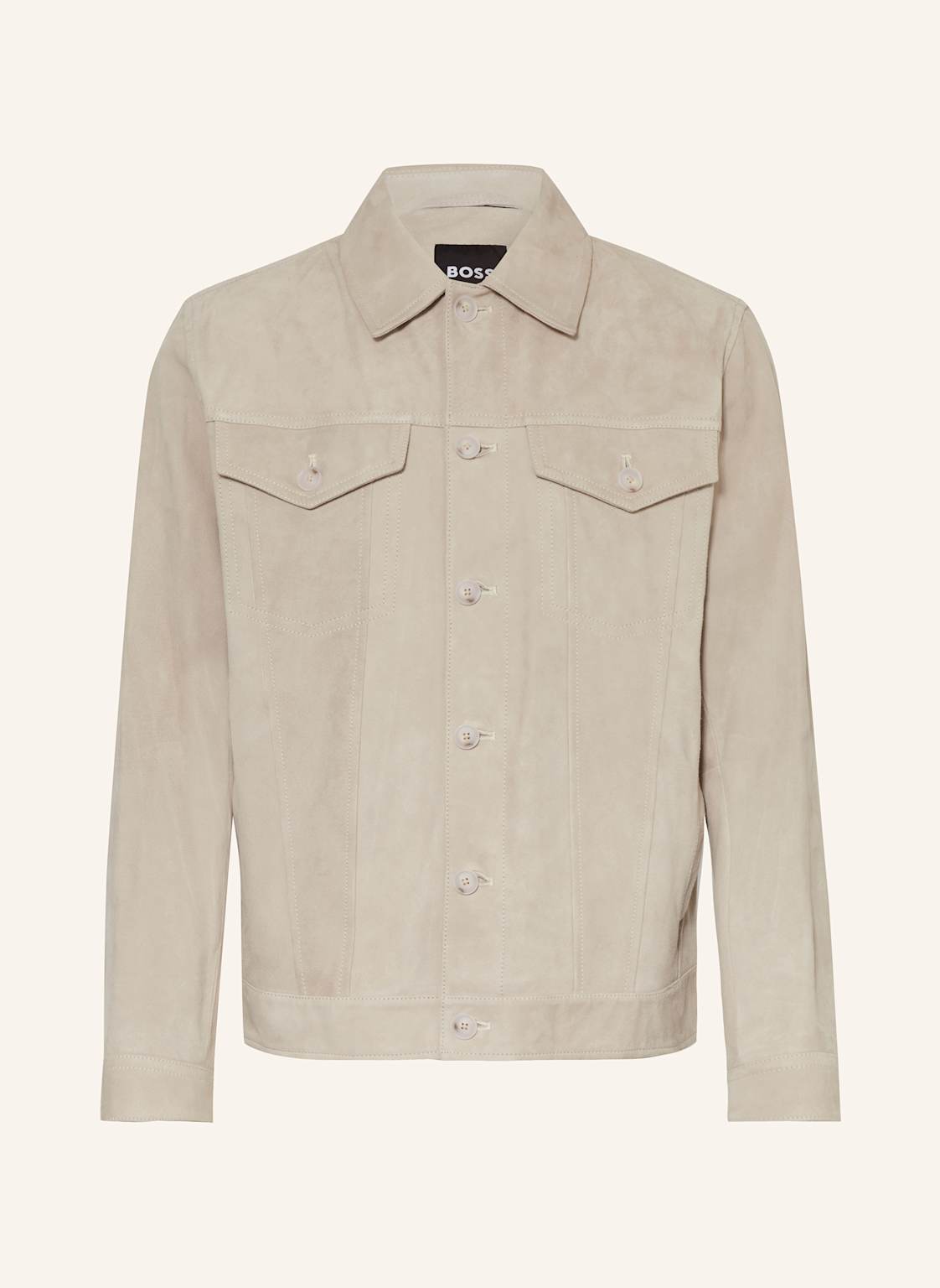 Boss Lederjacke Merak beige Boss Lederjacke Merak beige von Boss