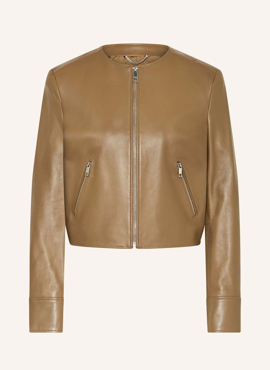 Boss Lederjacke Sadenita beige Boss Lederjacke Sadenita beige von Boss