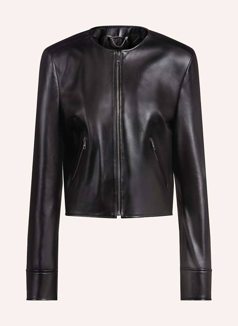 Boss Lederjacke Sadenita schwarz Boss Lederjacke Sadenita schwarz von Boss