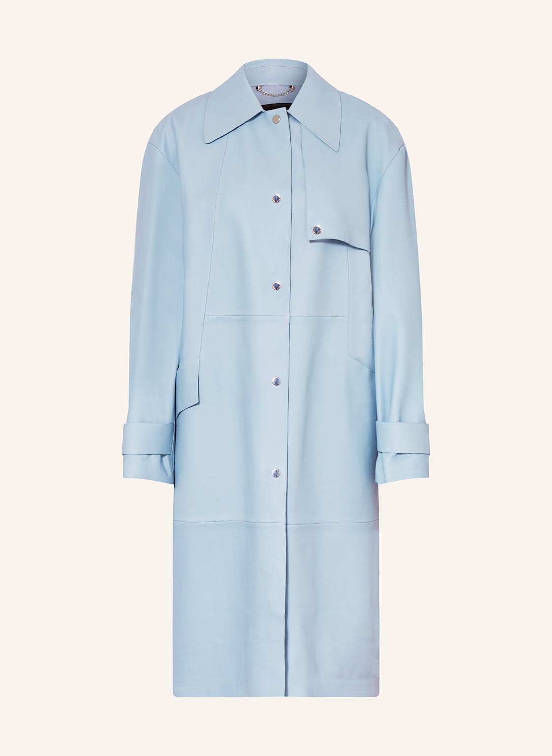 Boss Ledermantel Sondeli blau Boss Ledermantel Sondeli blau von Boss