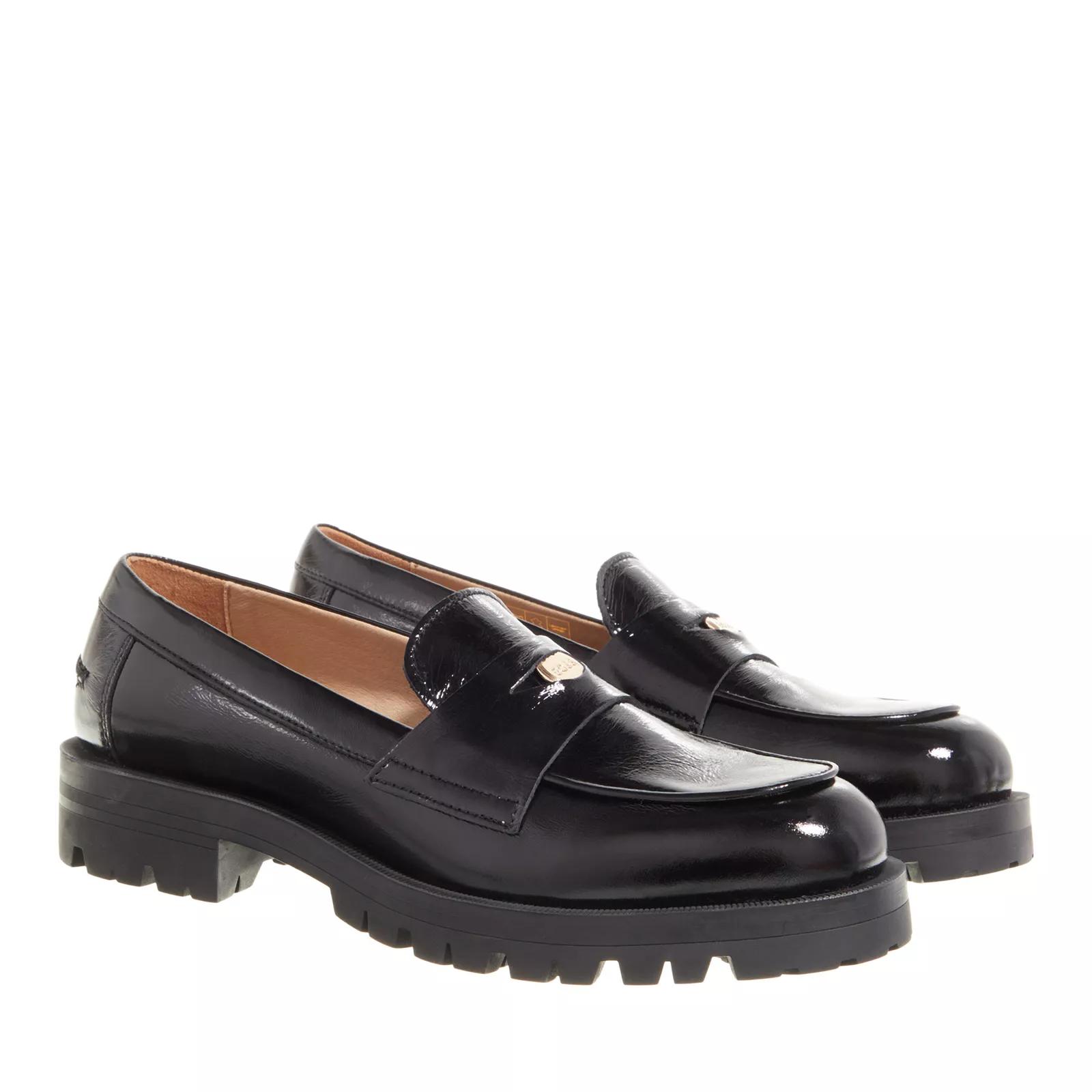 Boss Loafer - Helen Mocassin - Gr. 38 (EU) - in Schwarz - für Damen von Boss