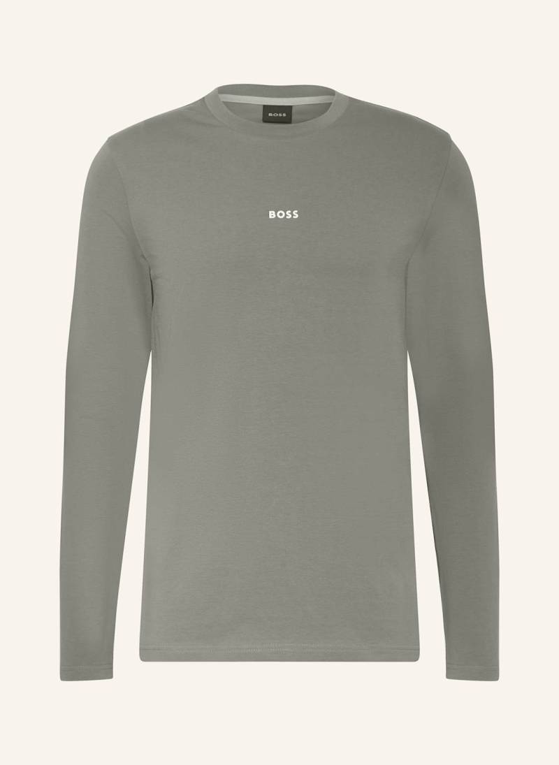 Boss Longsleeve Tchark grau von Boss