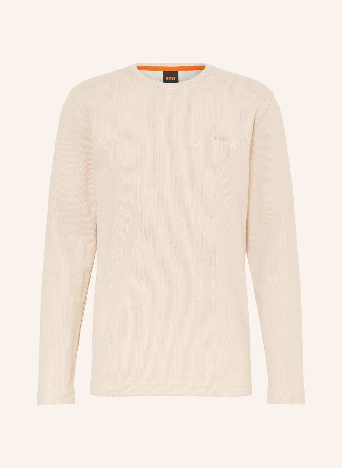 Boss Longsleeve Tempesto beige Boss Longsleeve Tempesto beige von Boss
