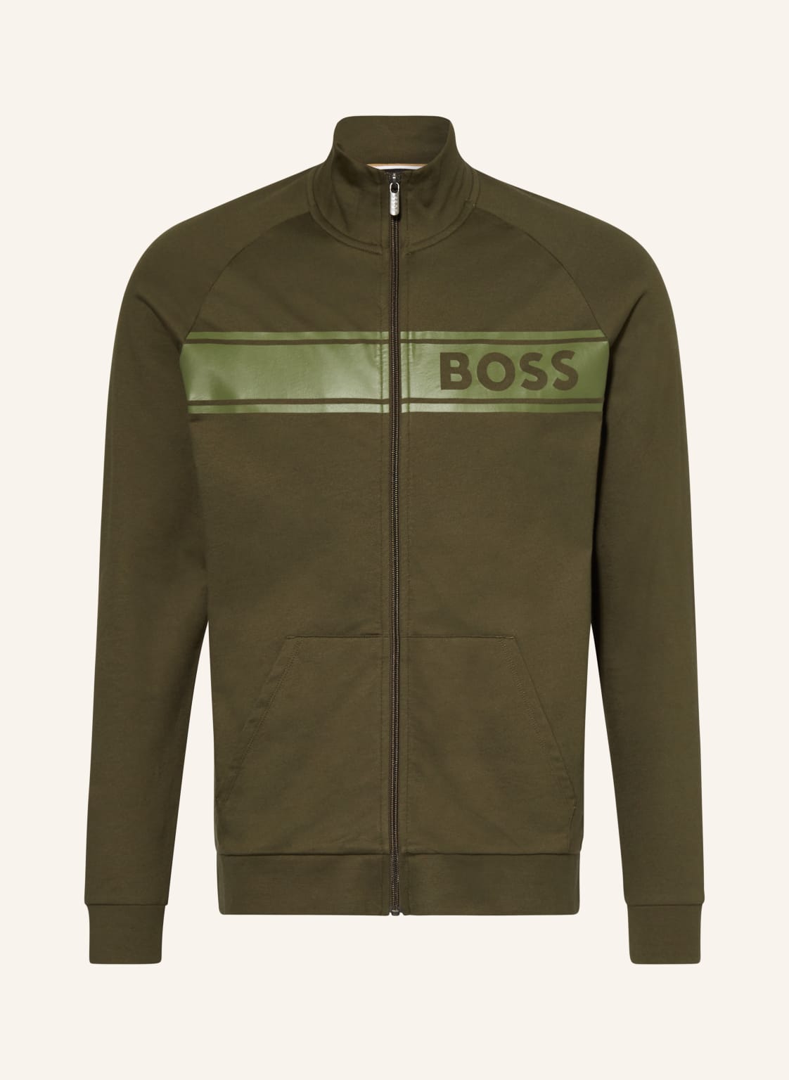 Boss Lounge-Jacke Authentic gruen von Boss