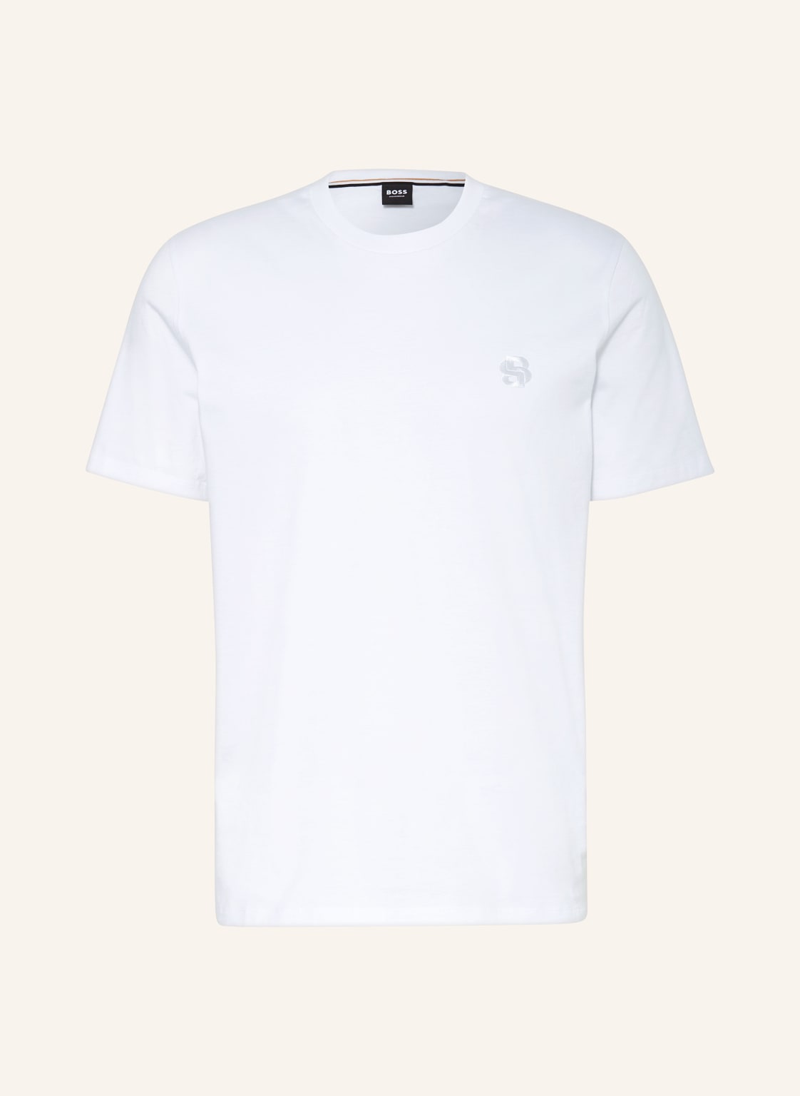 Boss Lounge-Shirt weiss von Boss