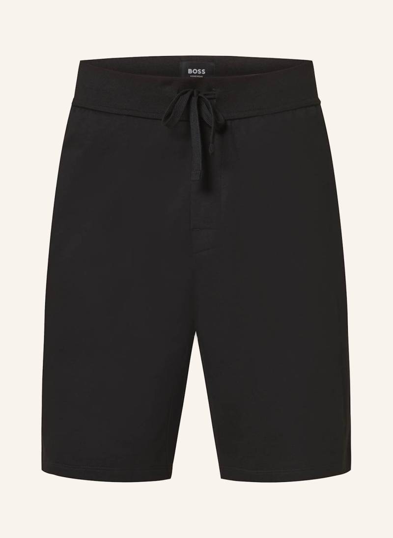 Boss Lounge-Sweatshorts Authentic schwarz von Boss