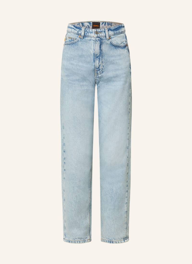 Boss Mom Jeans Balloon blau von Boss