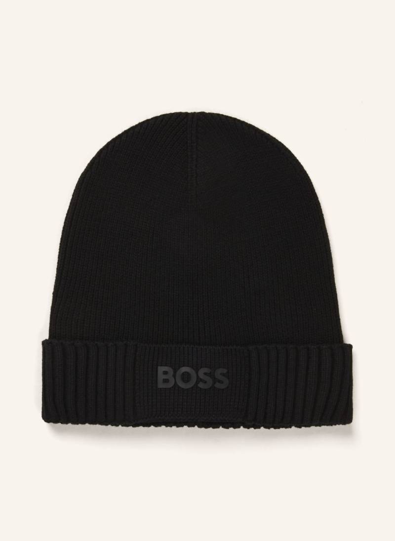 Boss Mütze Asic schwarz von Boss