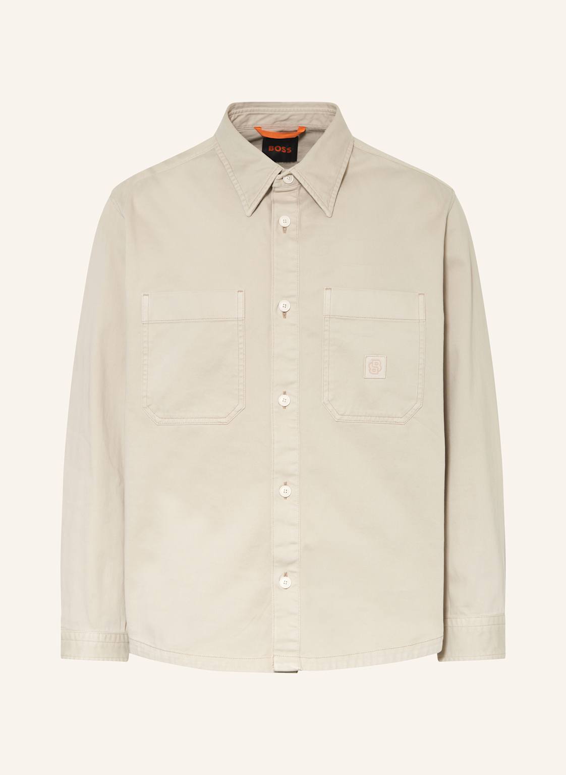Boss Overshirt Lerato beige Boss Overshirt Lerato beige von Boss