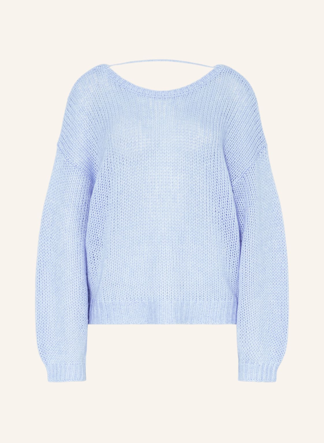 Boss Oversized-Pullover Fobain blau von Boss