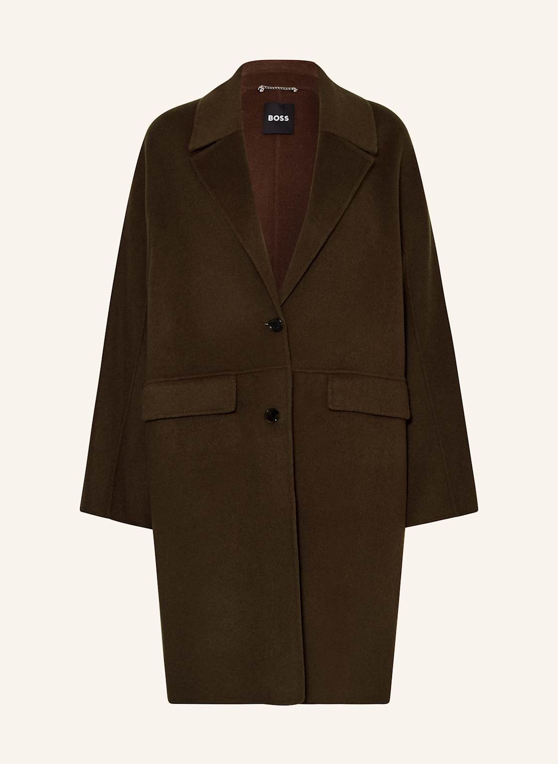 Boss Oversized-Wollmantel Cattina gruen Boss Oversized-Wollmantel Cattina gruen von Boss