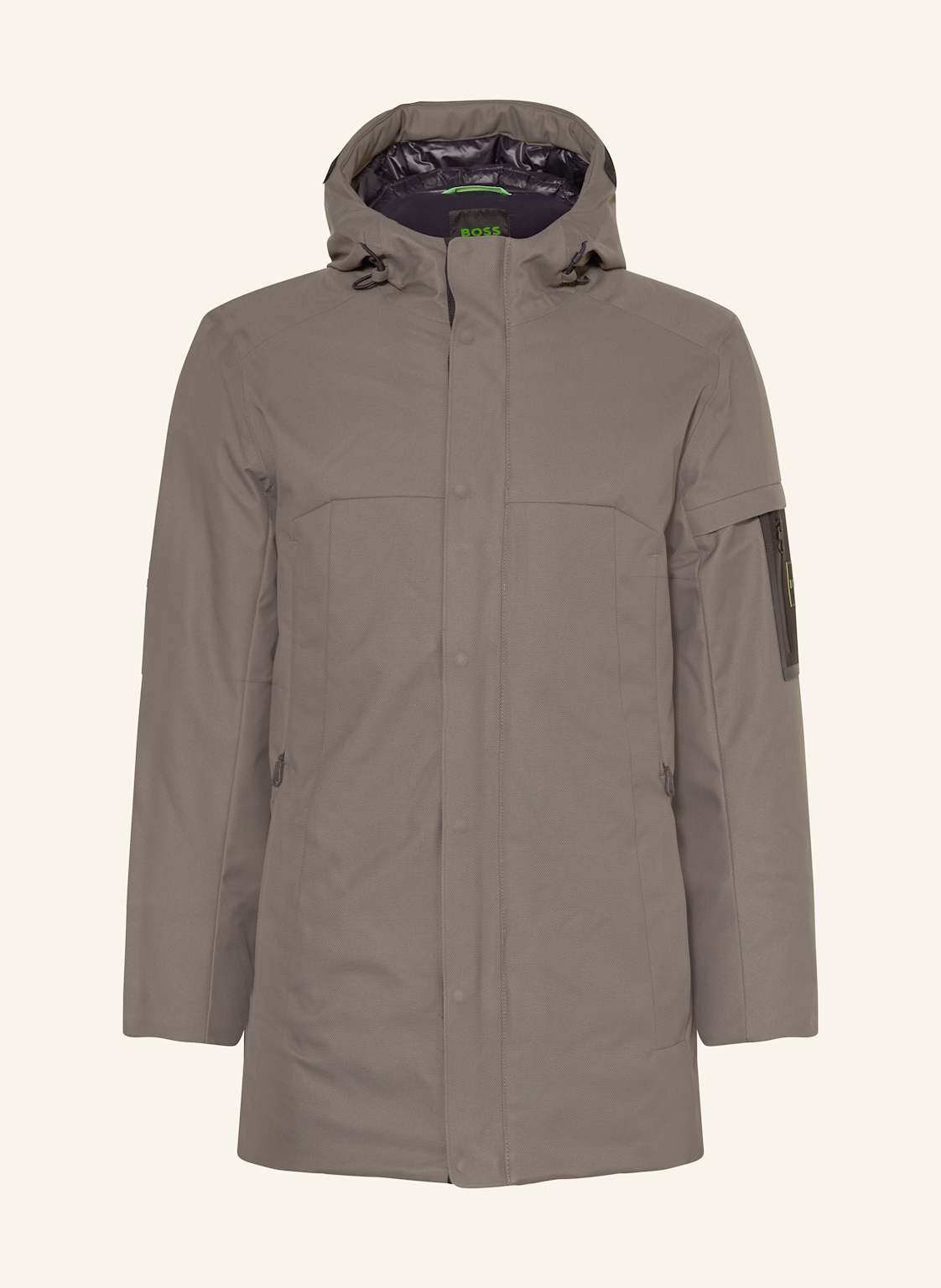 Boss Parka Terra grau von Boss