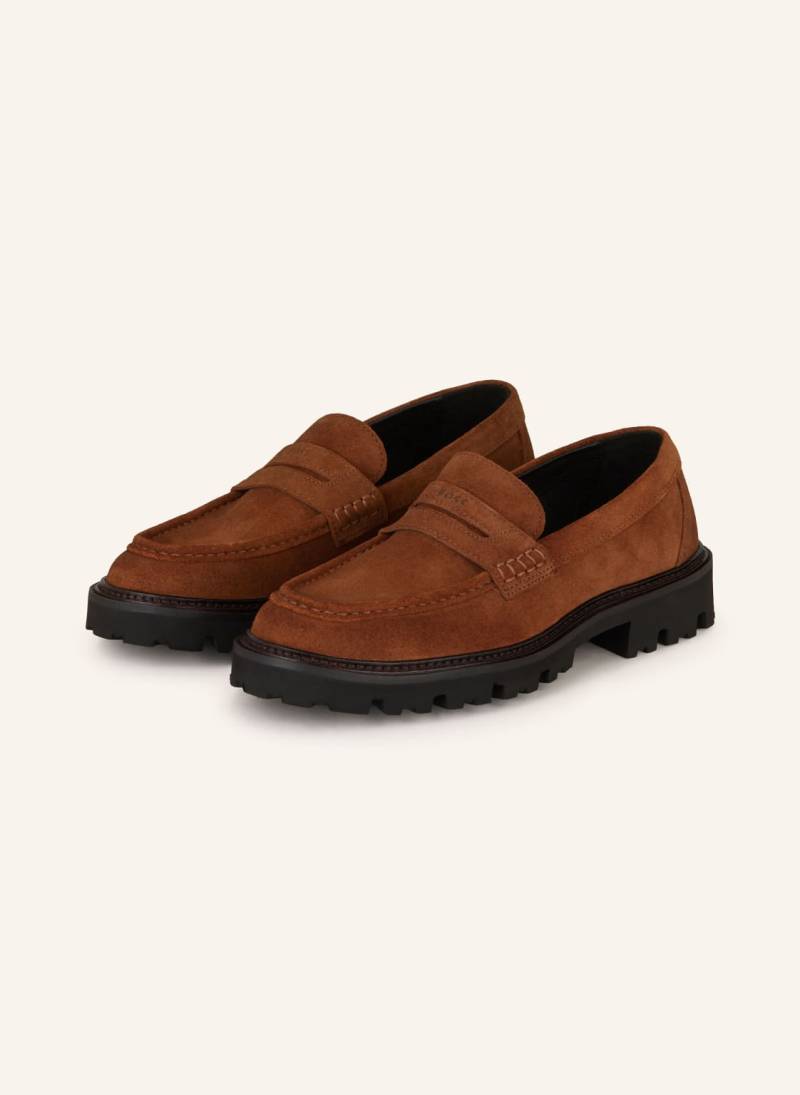 Boss Penny-Loafer Julyo braun von Boss