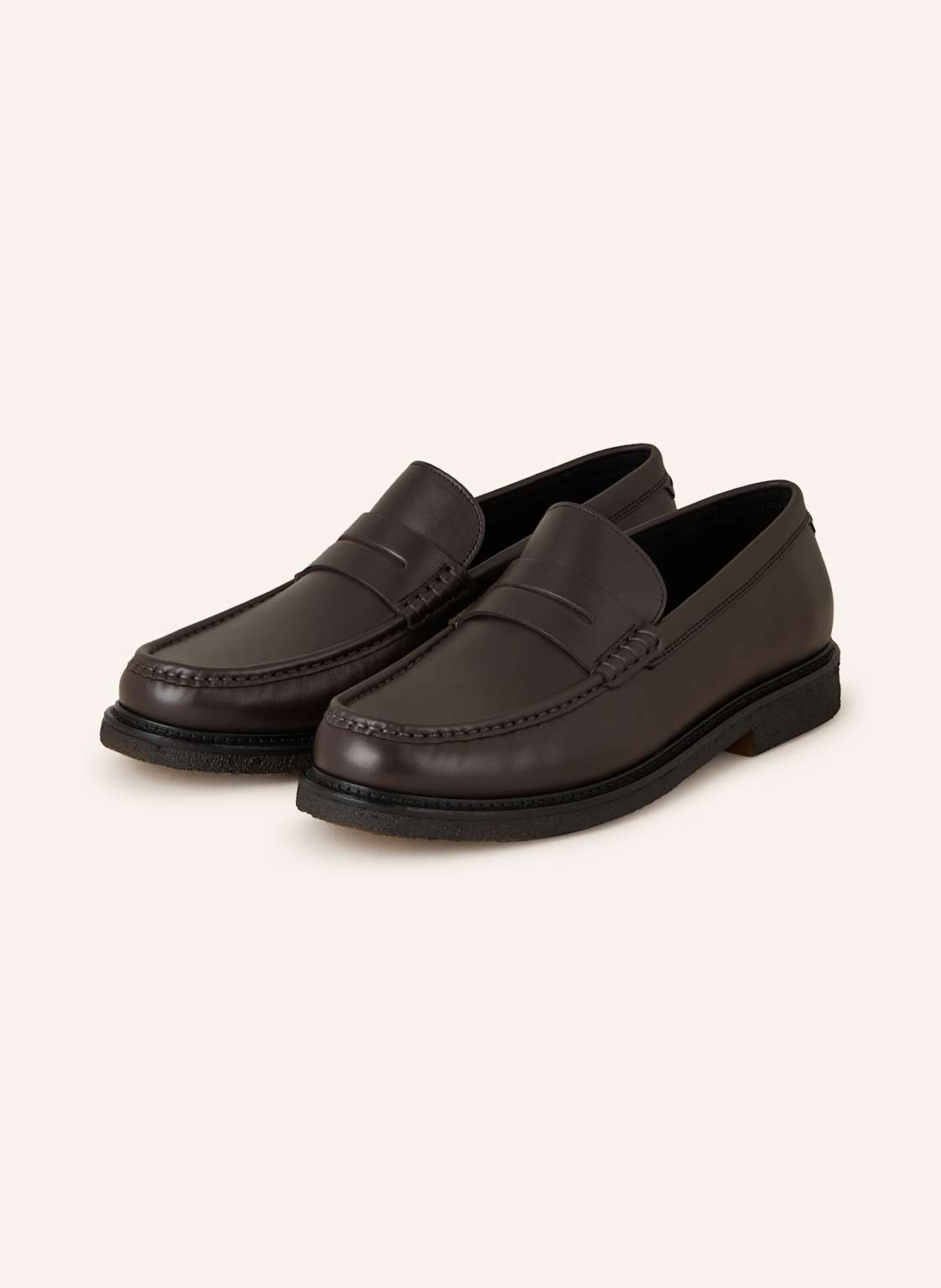 Boss Penny-Loafer Kope braun Boss Penny-Loafer Kope braun von Boss