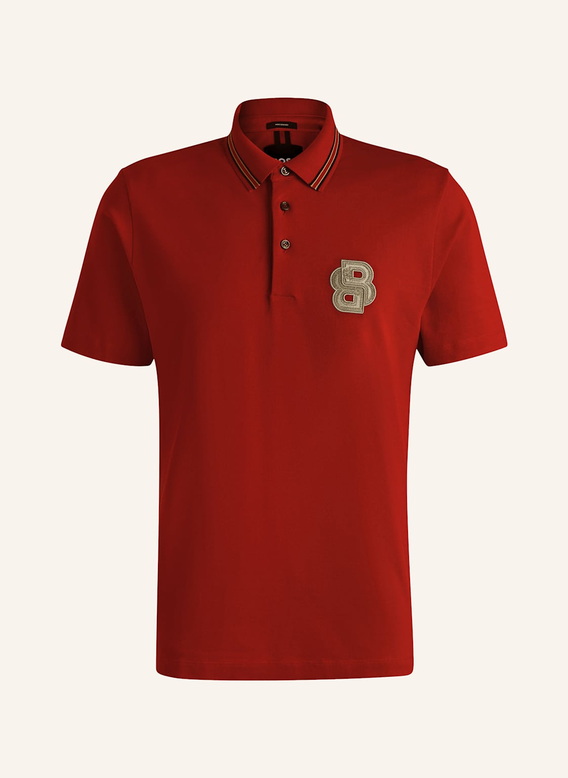 Boss Piqué-Poloshirt Parris rot von Boss