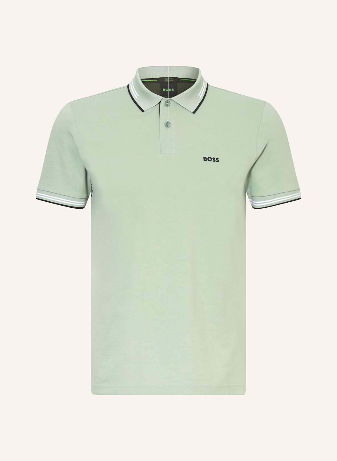 Boss Piqué-Poloshirt Paul Slim Fit gruen Boss Piqué-Poloshirt Paul Slim Fit gruen von Boss