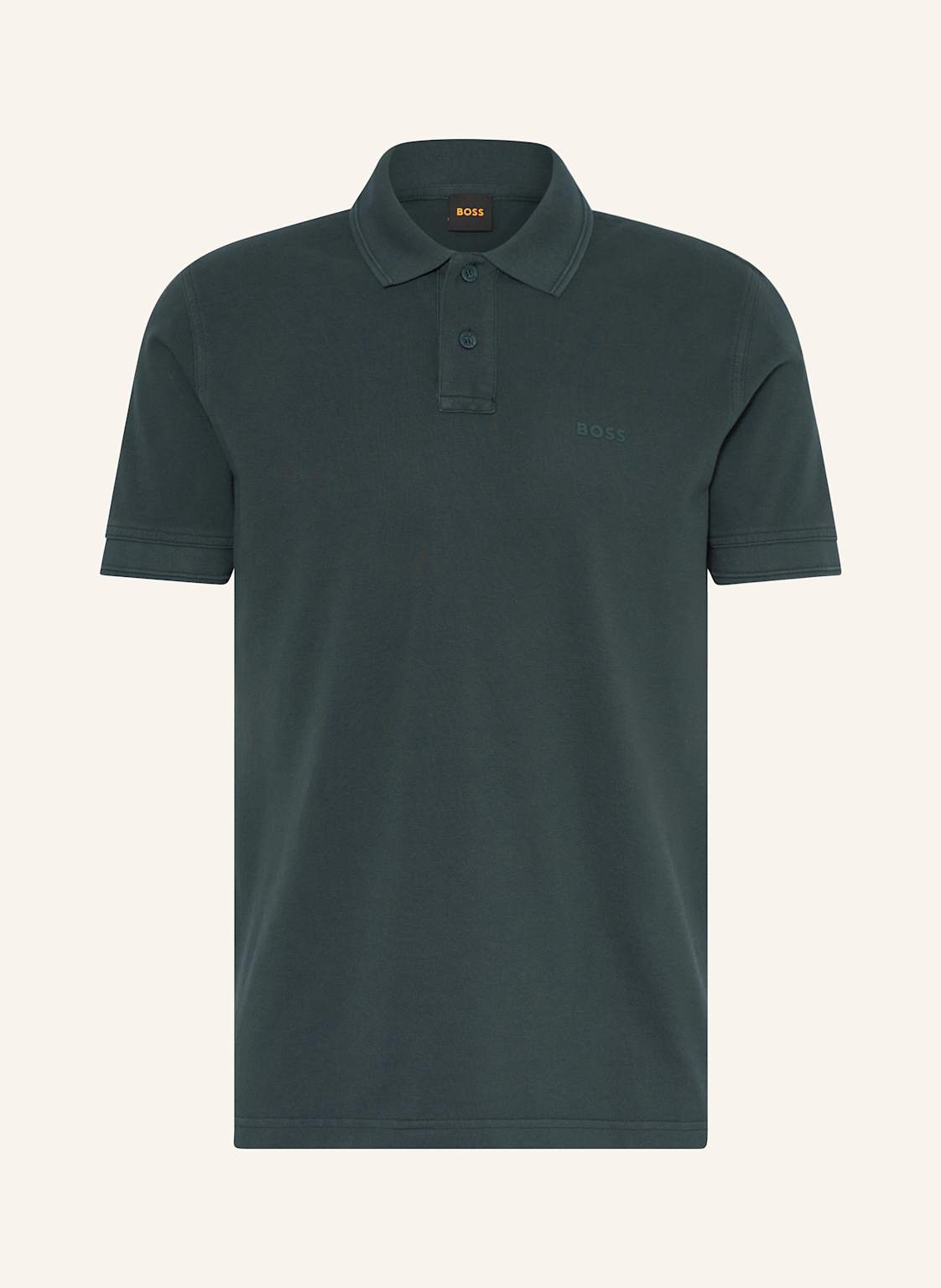 Boss Piqué-Poloshirt Prime gruen von Boss