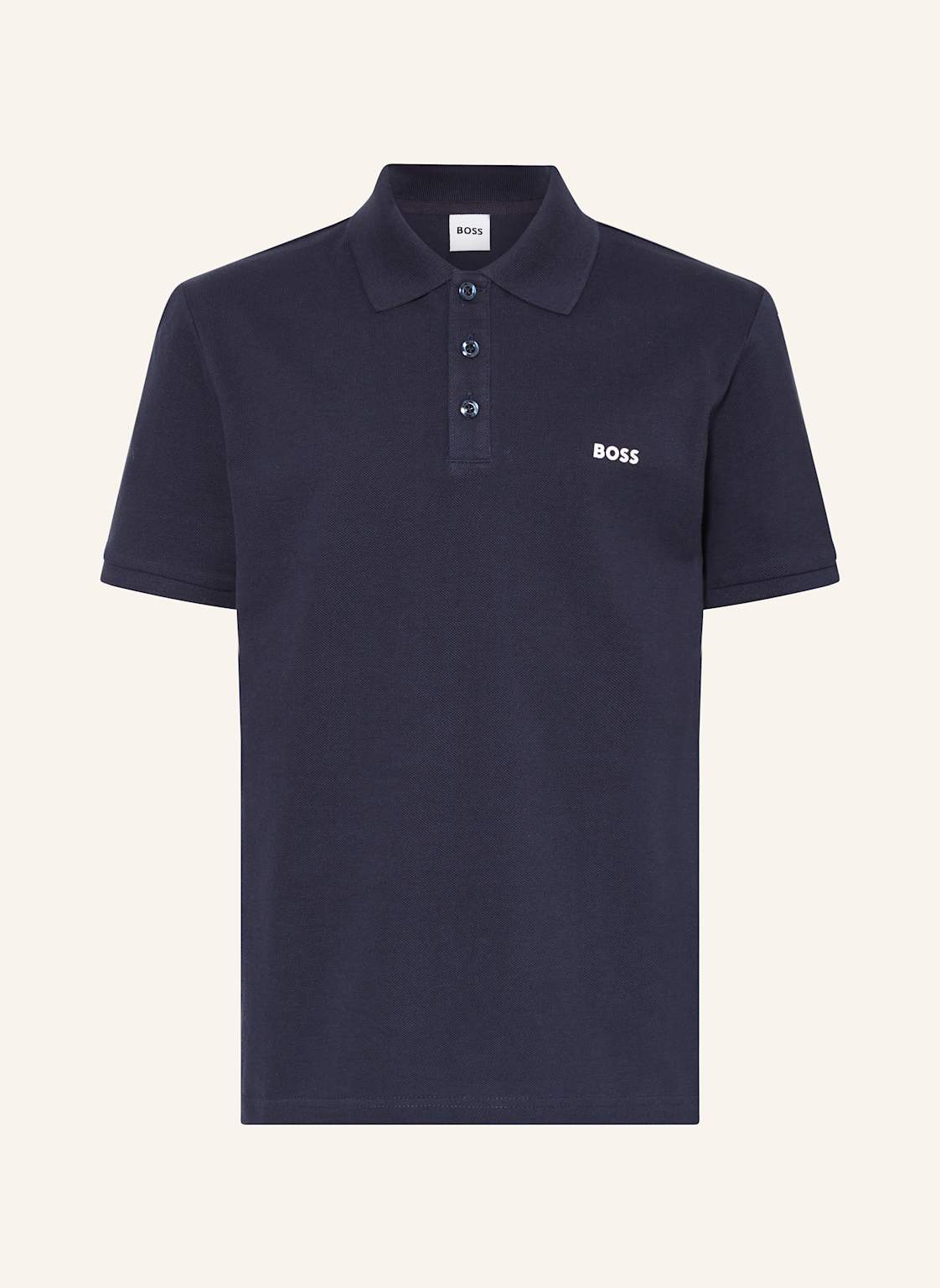 Boss Piqué-Poloshirt blau Boss Piqué-Poloshirt blau von Boss