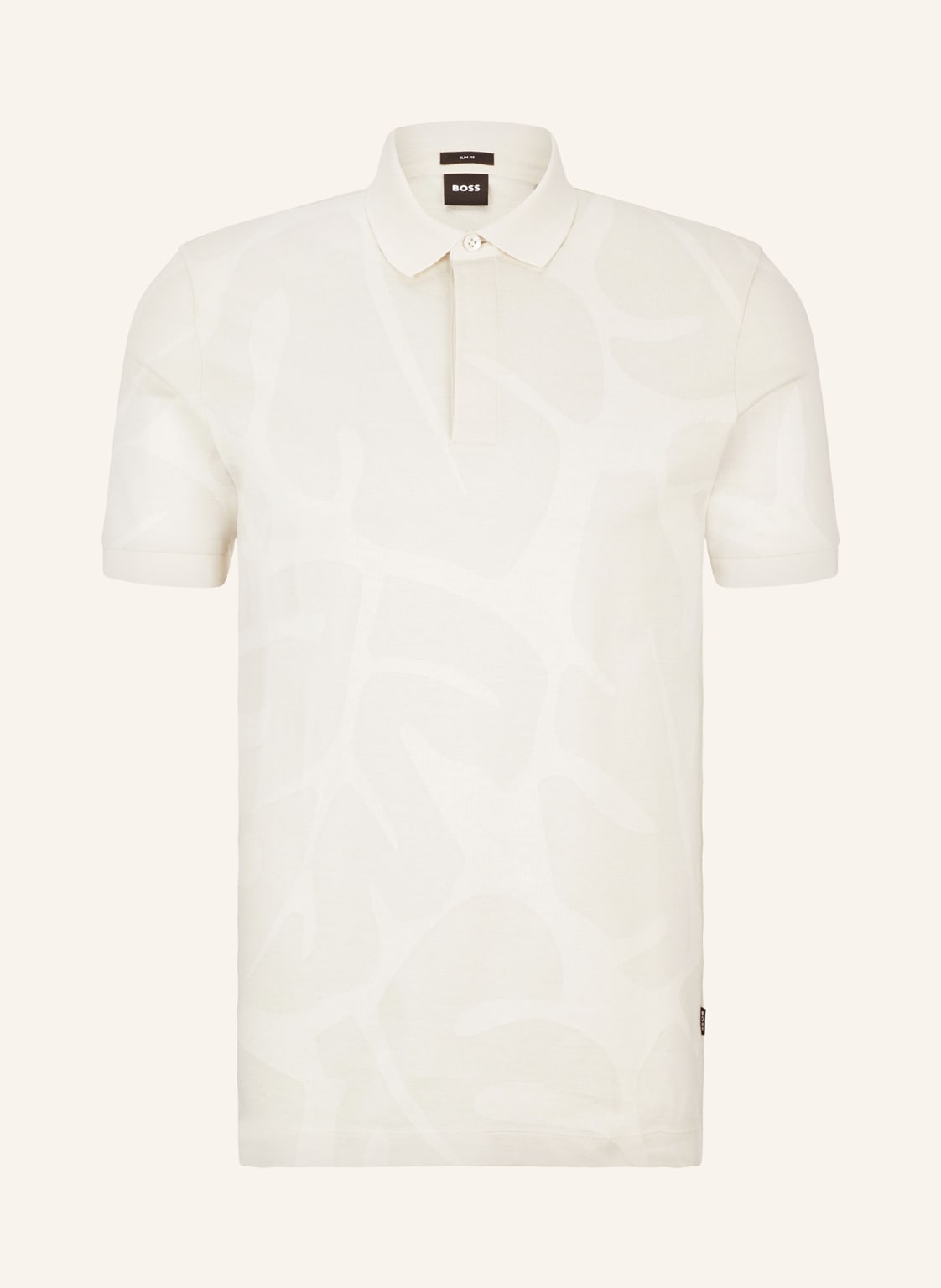 Boss Poloshirt Penrose Slim Fit weiss von Boss