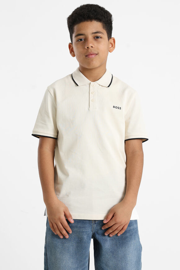 Boss Poloshirt | Vanille | Jungen  | 12 von Boss