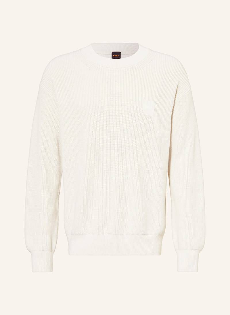 Boss Pullover Acircolo weiss von Boss