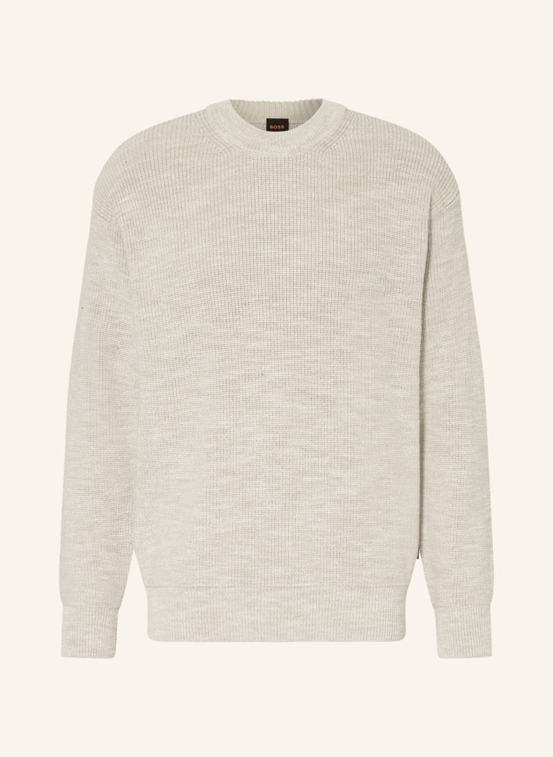 Boss Pullover Atrek beige von Boss