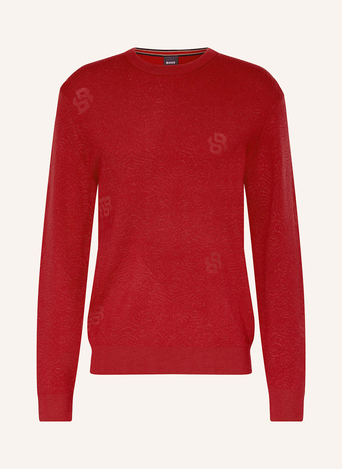 Boss Pullover Ballenko rot von Boss