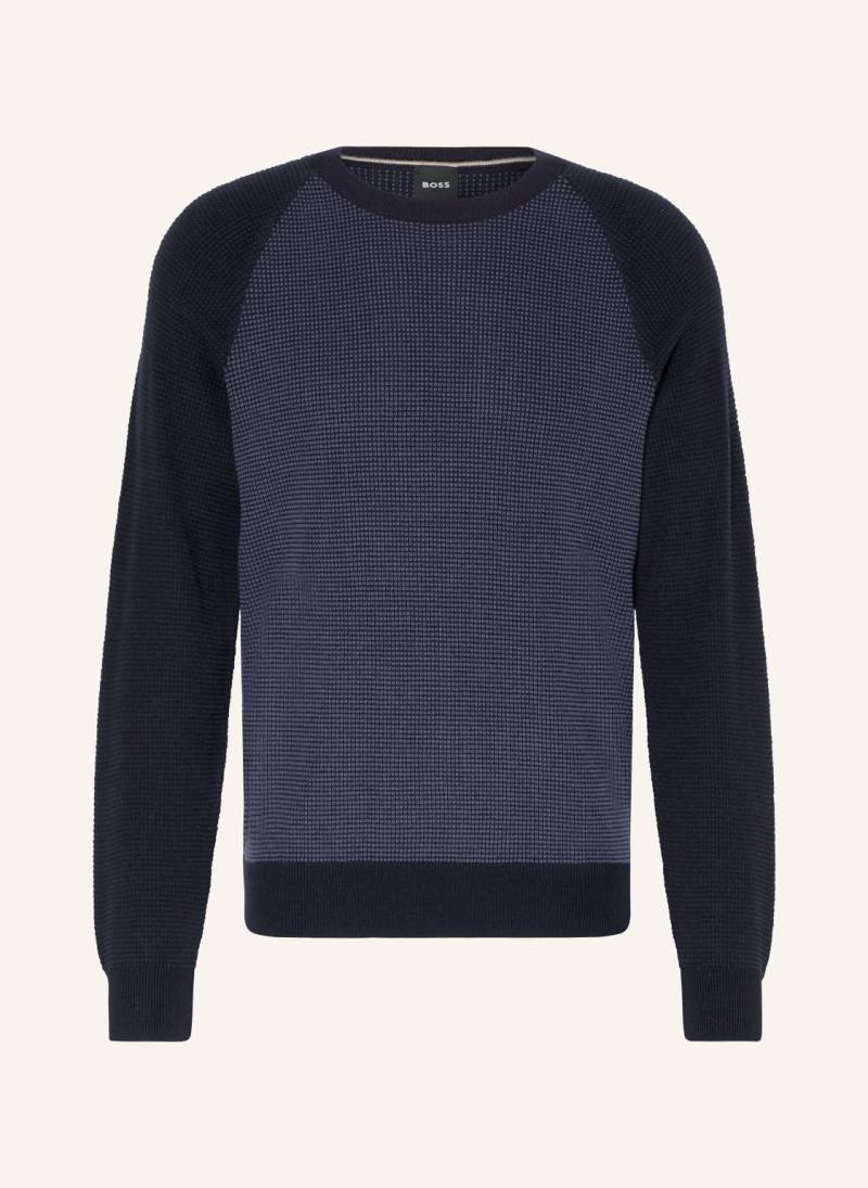 Boss Pullover Dairon blau von Boss