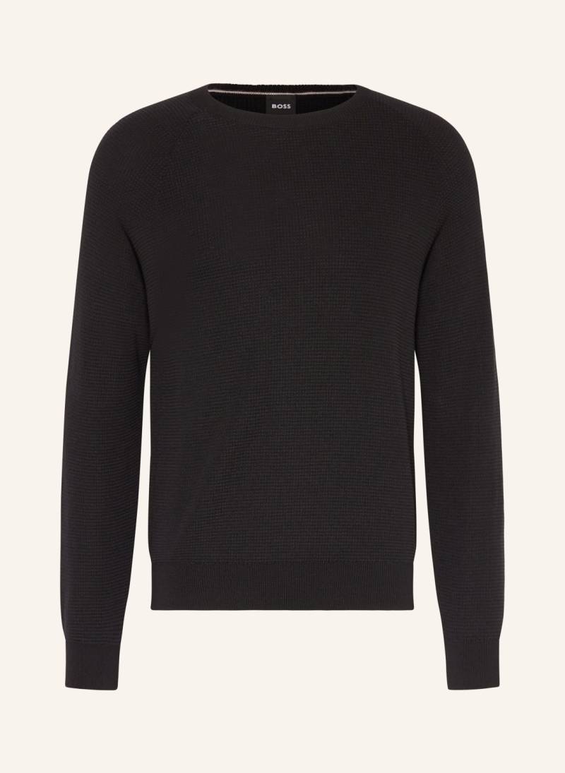 Boss Pullover Dairon schwarz von Boss