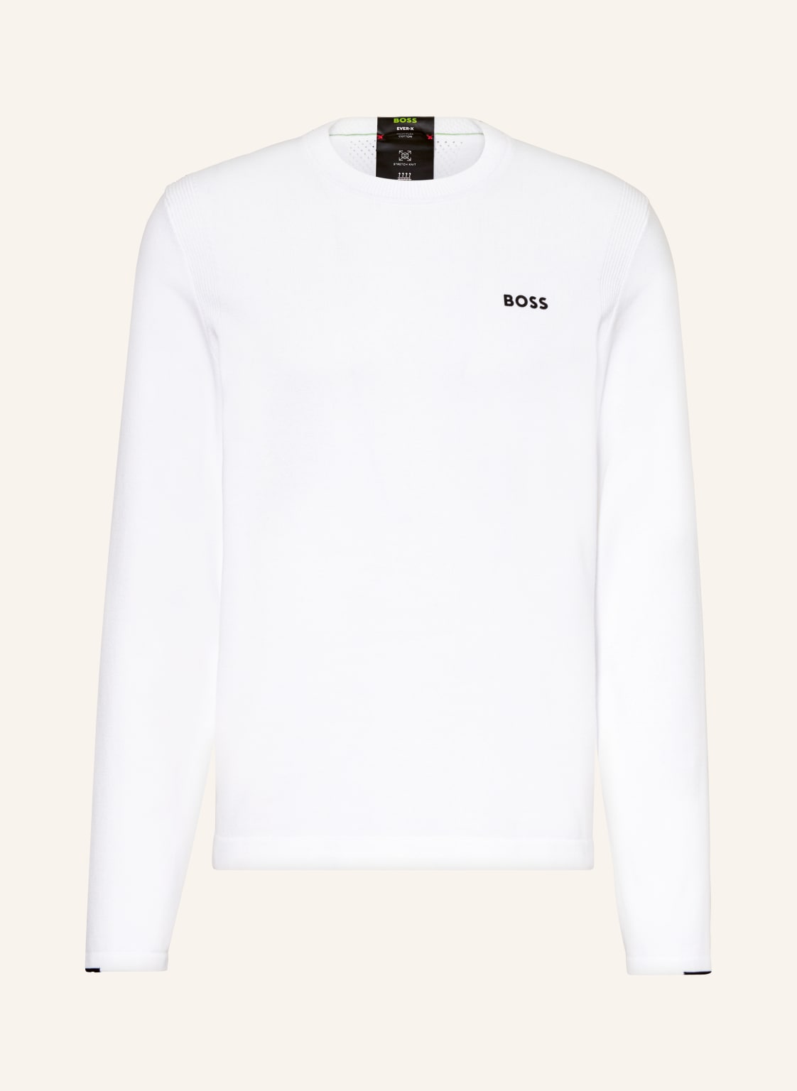 Boss Pullover Ever-X weiss von Boss