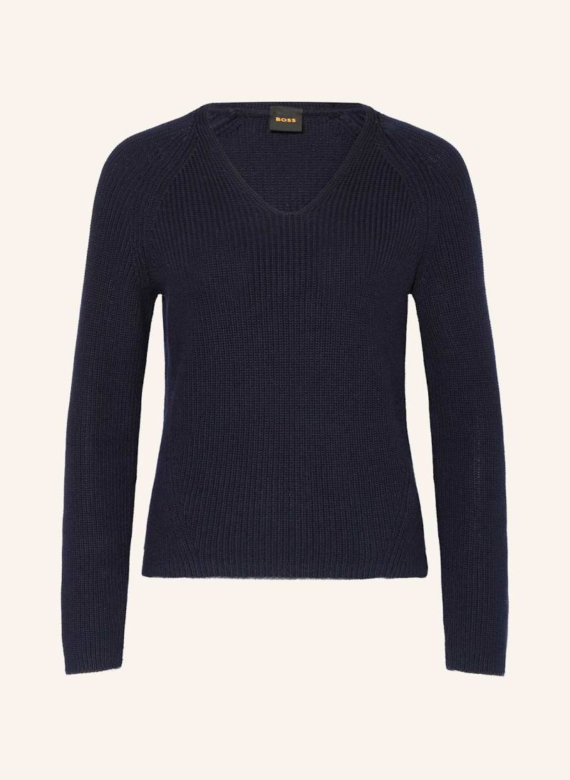 Boss Pullover Fardin blau von Boss