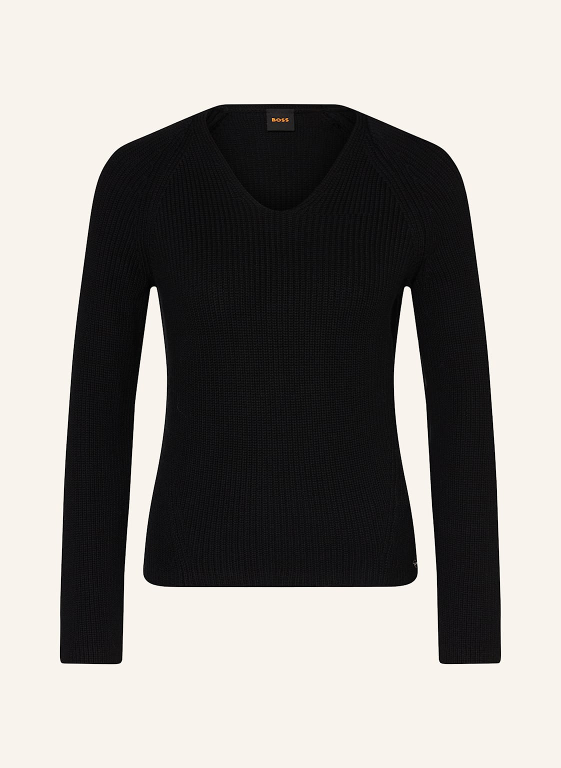 Boss Pullover Fardin schwarz von Boss