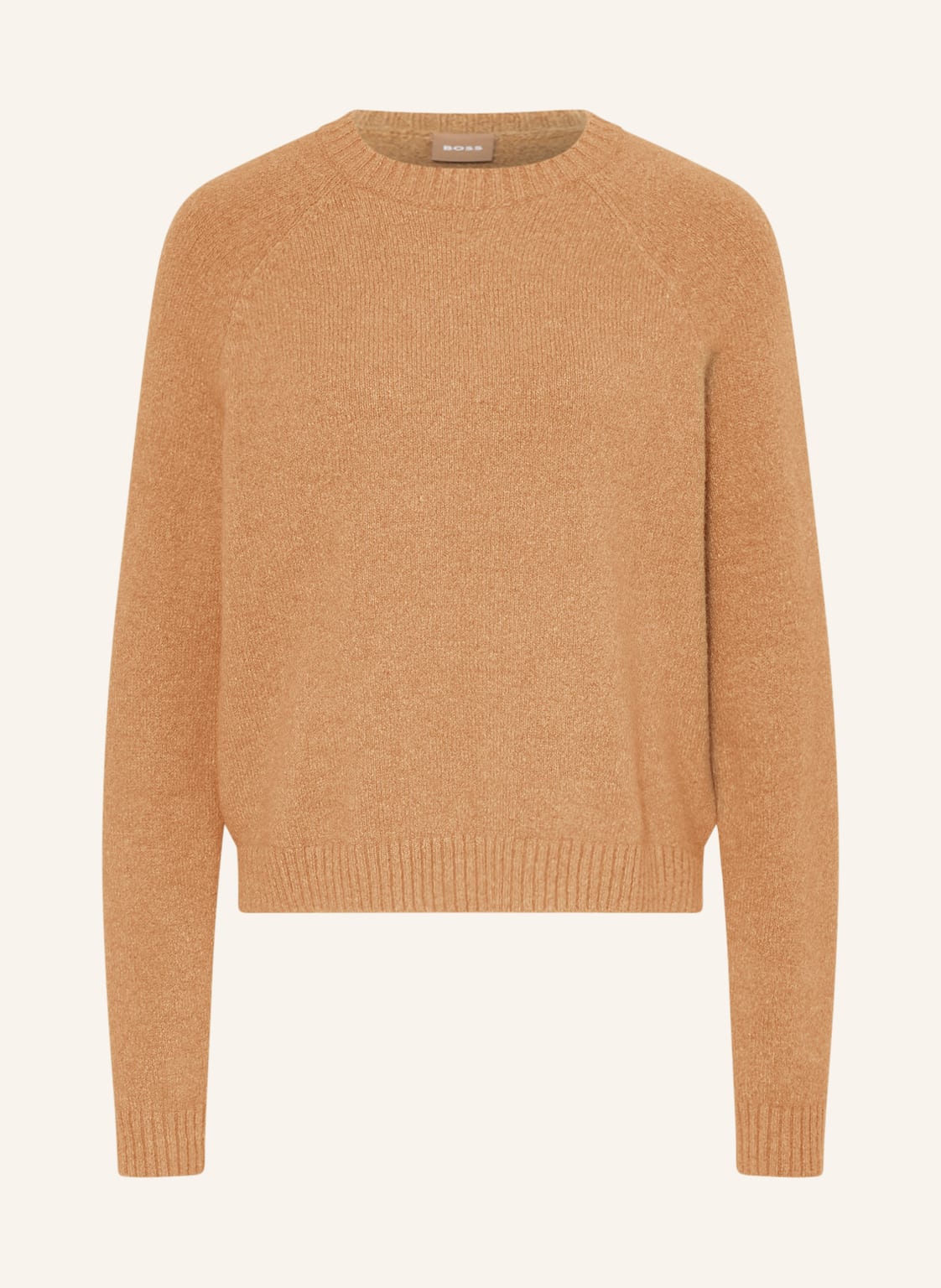 Boss Pullover Febisan Mit Alpaka beige von Boss