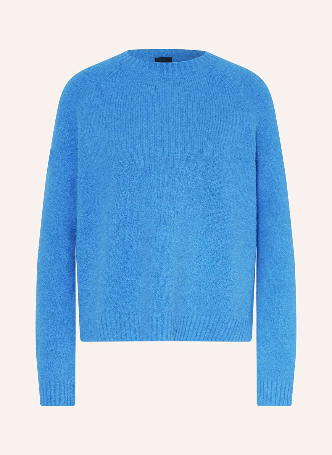 Boss Pullover Febisan Mit Alpaka blau von Boss