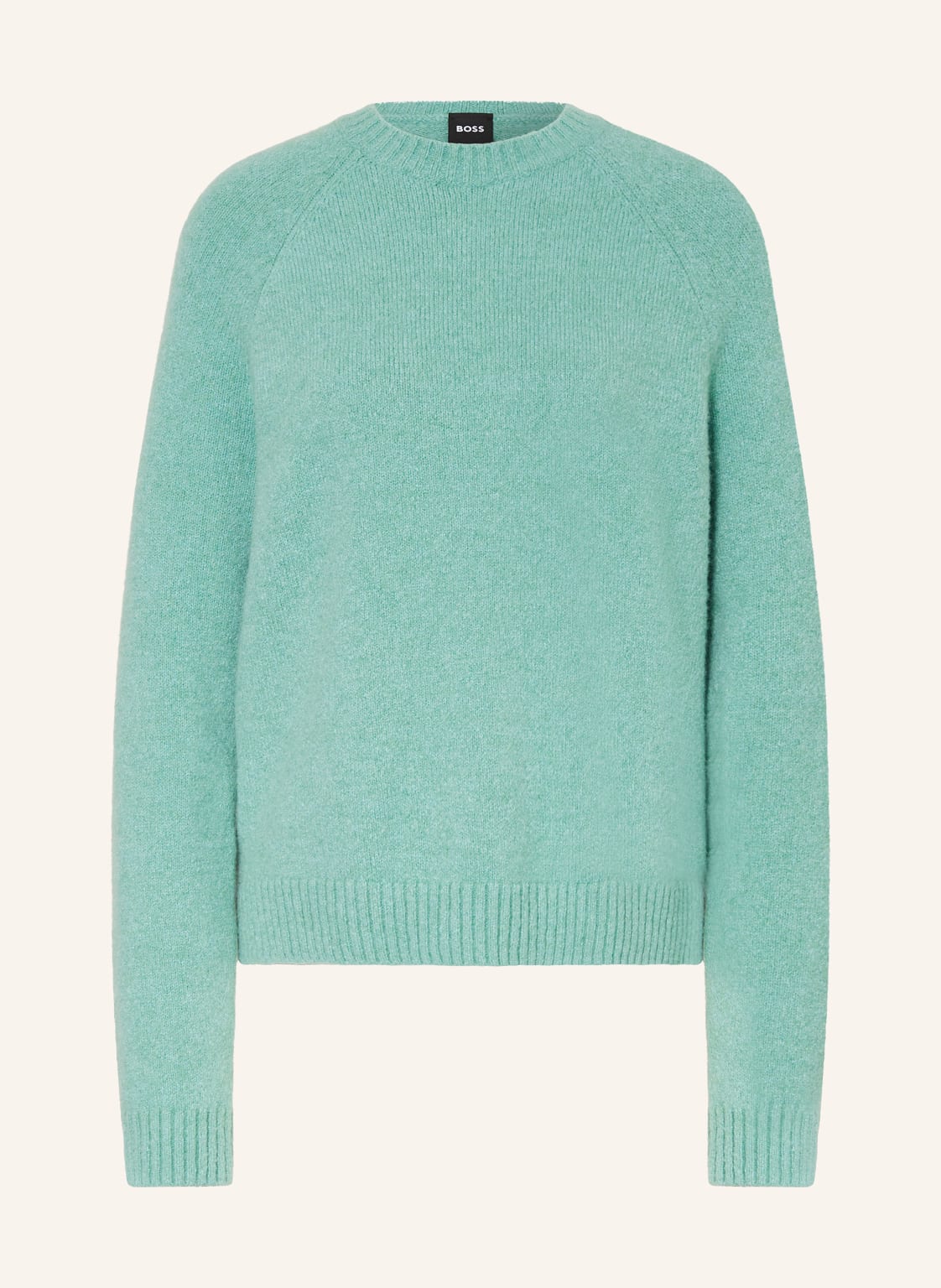 Boss Pullover Febisan Mit Alpaka blau von Boss