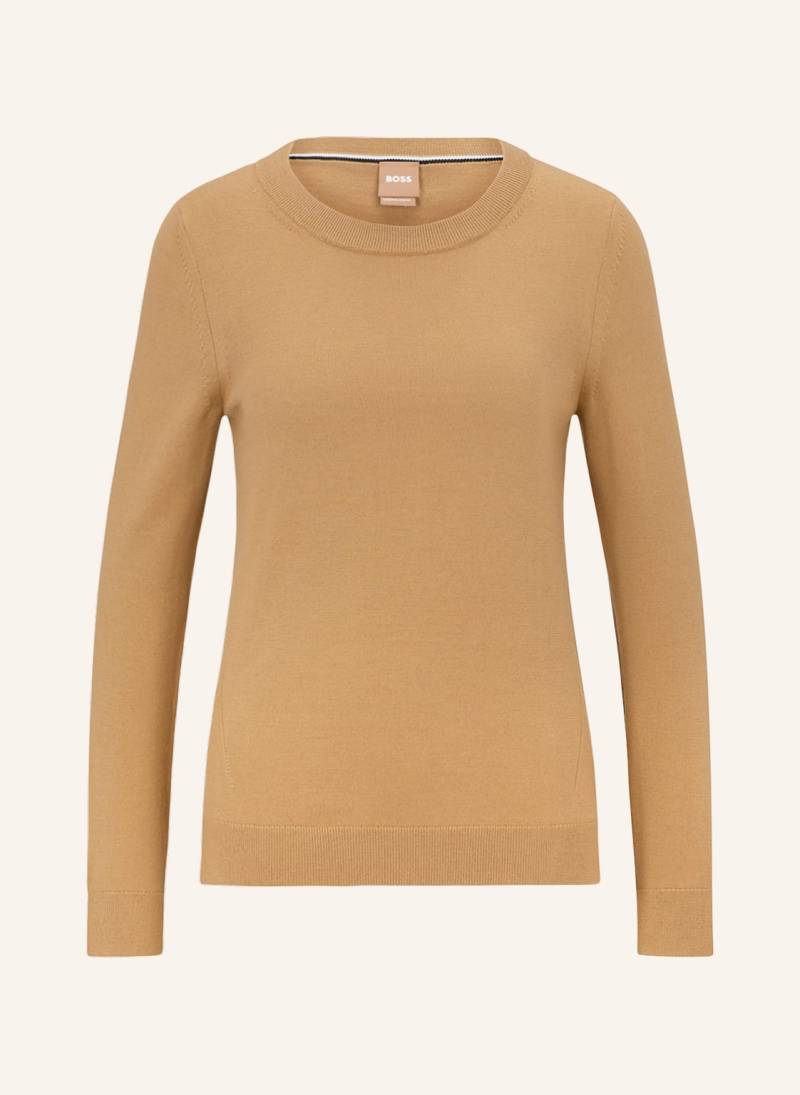 Boss Pullover Feganasi beige von Boss