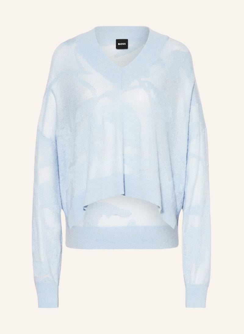 Boss Pullover Fenarte blau von Boss