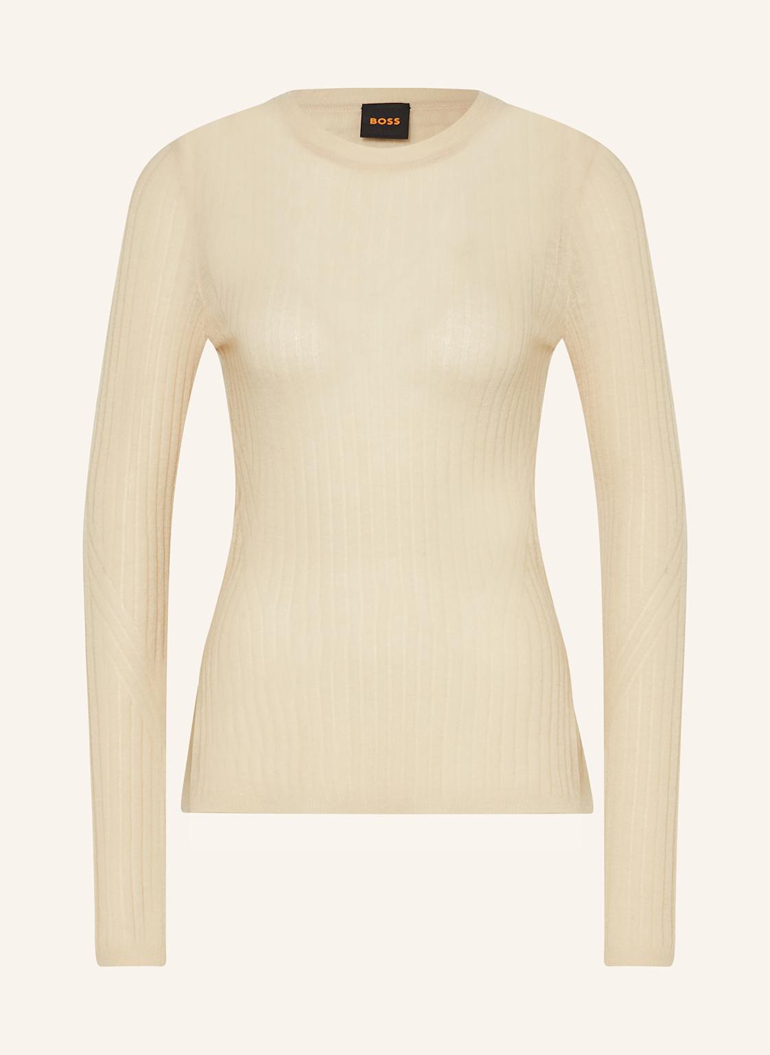 Boss Pullover Fennona beige von Boss