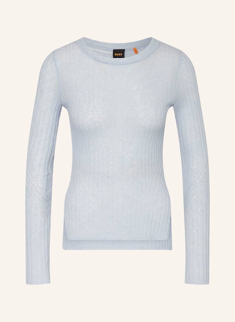 Boss Pullover Fennona blau von Boss