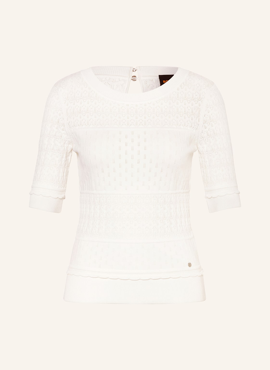 Boss Pullover Fhoenix Mit 3/4-Arm weiss Boss Pullover Fhoenix Mit 3/4-Arm weiss von Boss