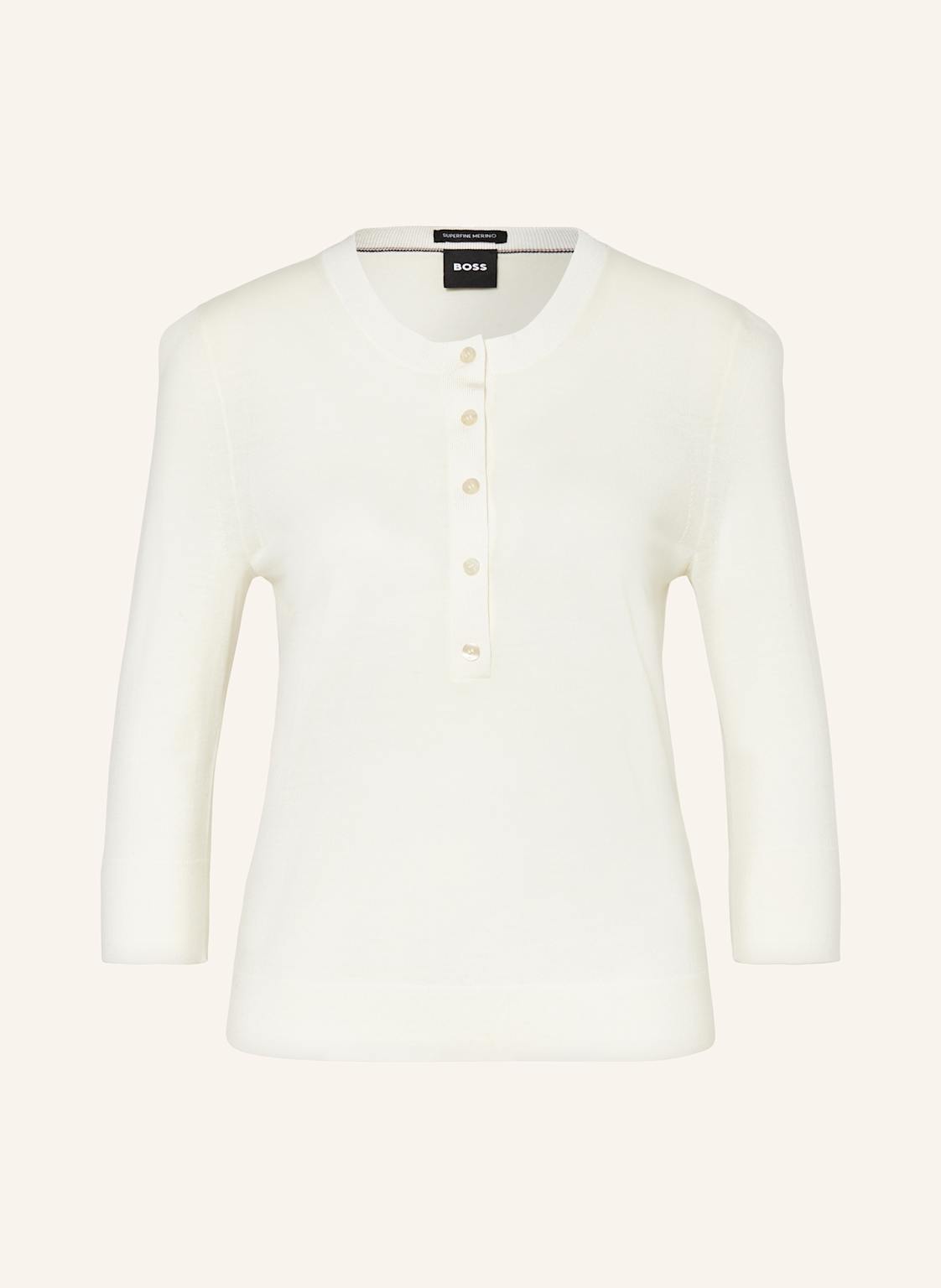 Boss Pullover Fiblure weiss Boss Pullover Fiblure weiss von Boss