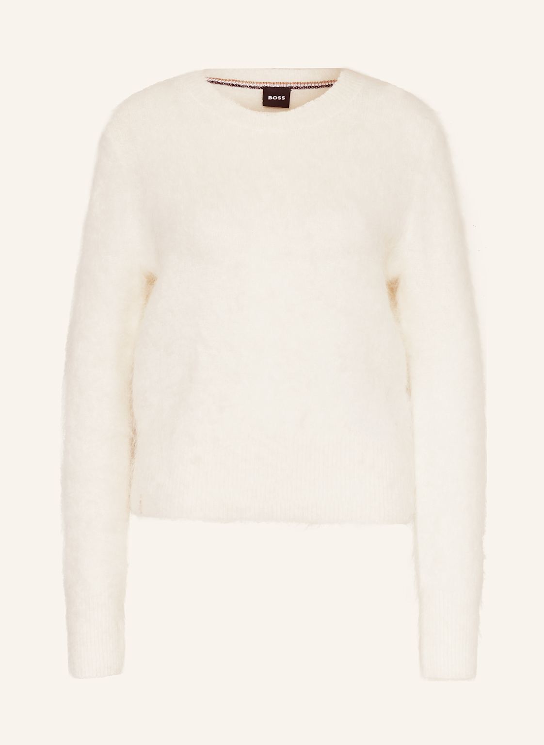 Boss Pullover Fleuretty Mit Alpaka weiss Boss Pullover Fleuretty Mit Alpaka weiss von Boss