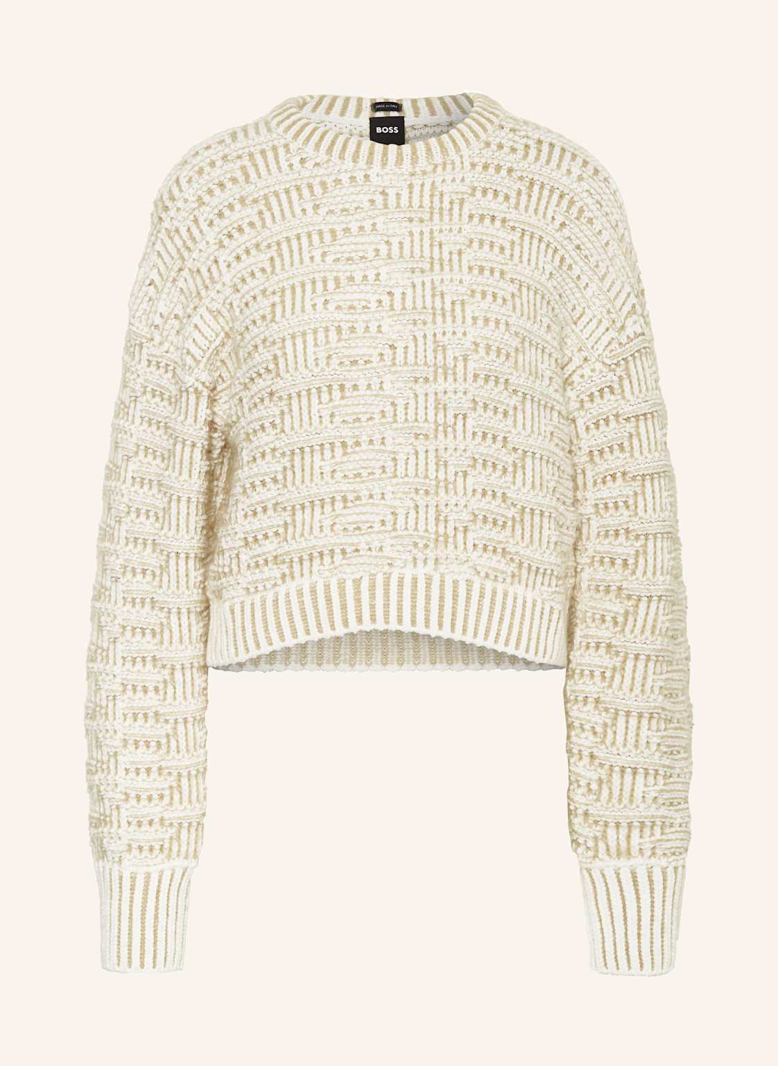 Boss Pullover Flomira beige von Boss