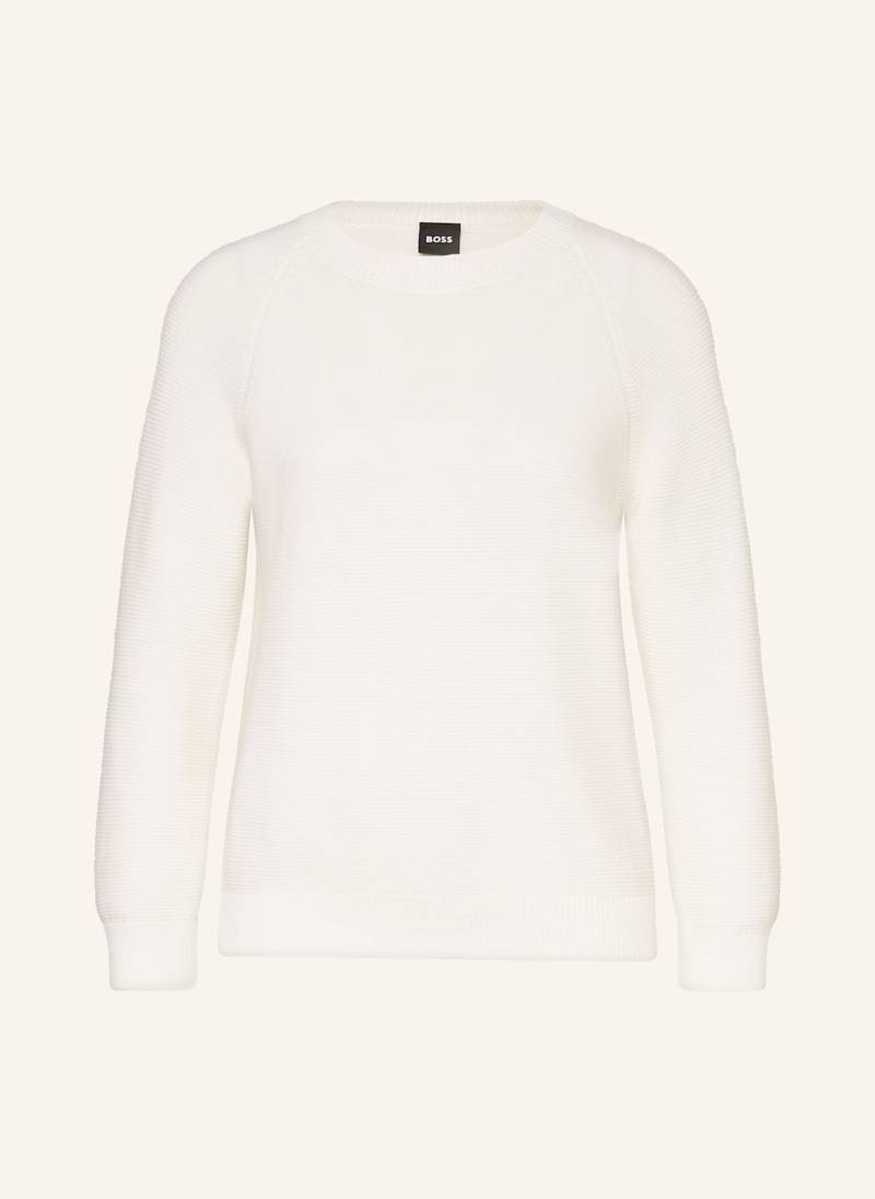 Boss Pullover Fovila weiss von Boss