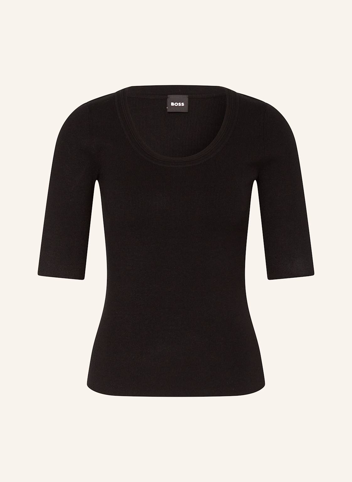 Boss Pullover Francuna Mit 3/4-Arm schwarz Boss Pullover Francuna Mit 3/4-Arm schwarz von Boss