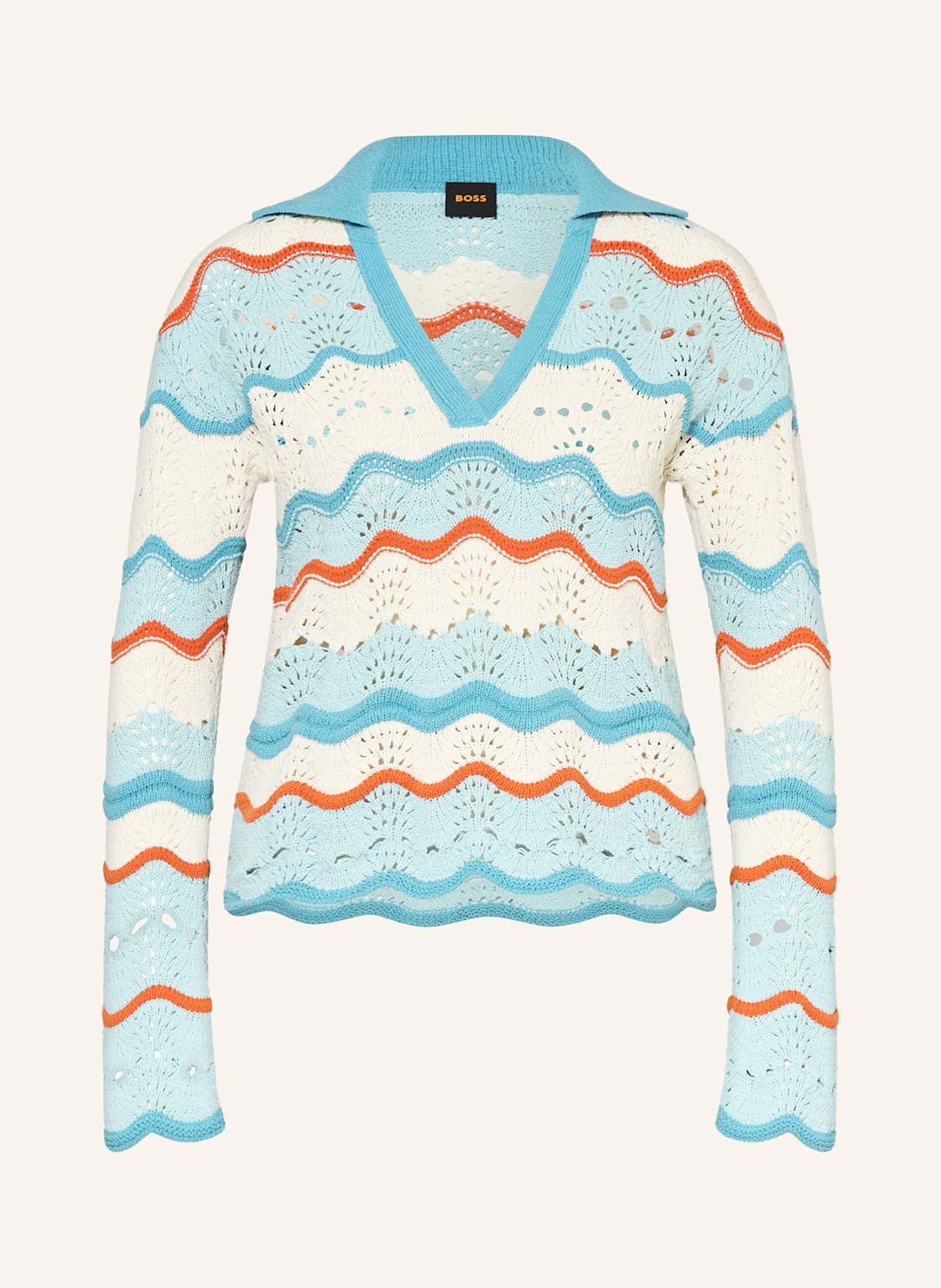 Boss Pullover Fyder blau Boss Pullover Fyder blau von Boss