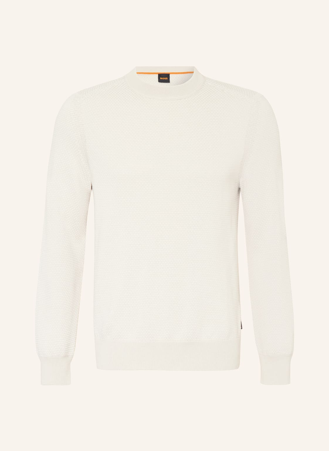 Boss Pullover Kapoksi beige von Boss