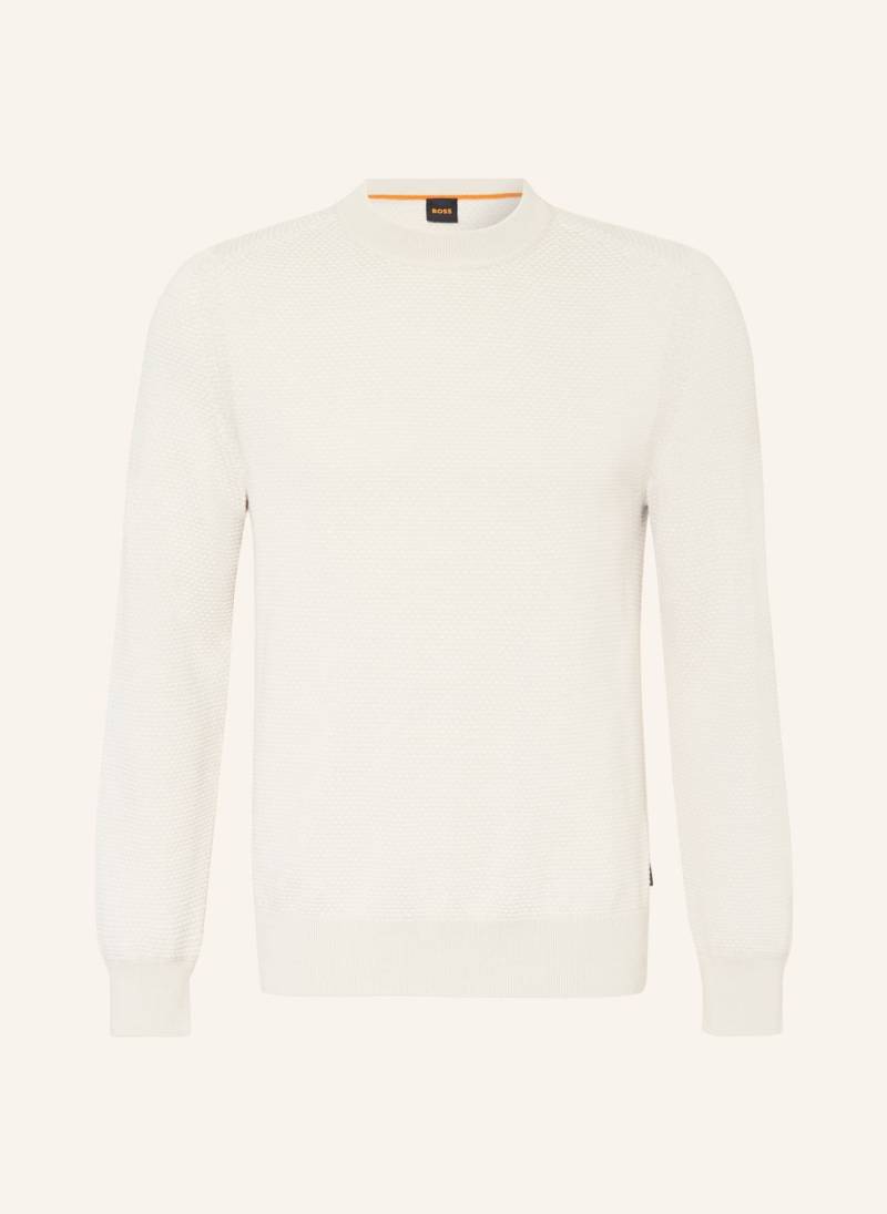 Boss Pullover Kapoksi beige von Boss