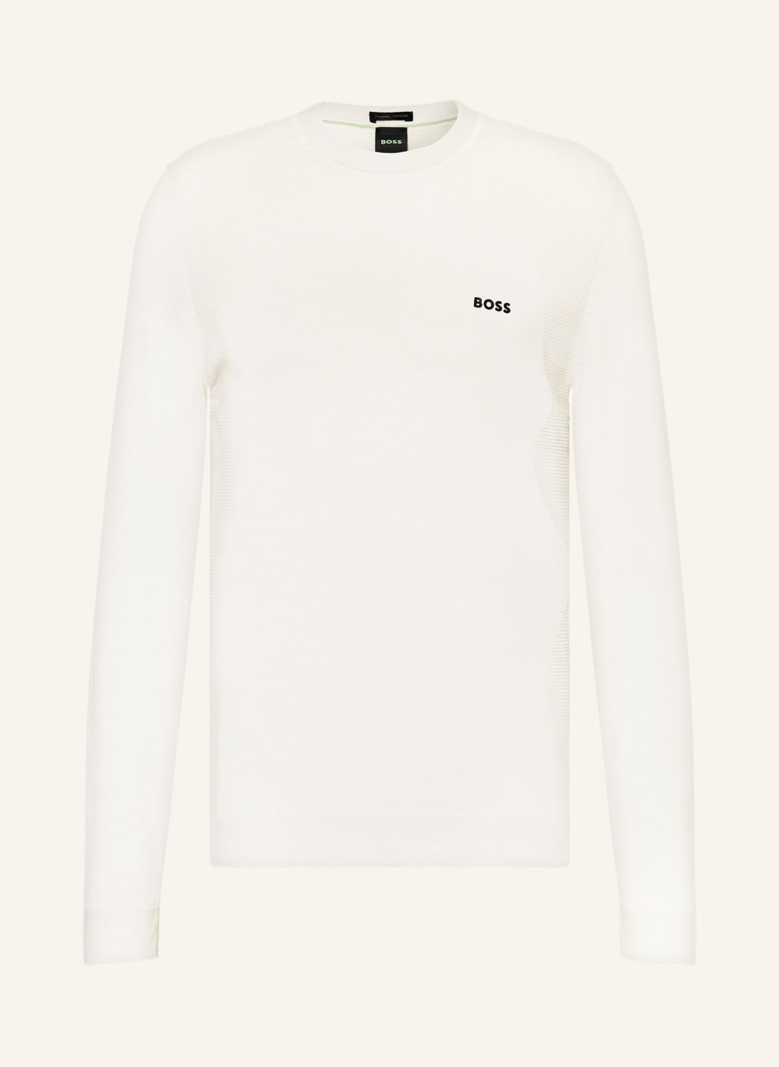 Boss Pullover Momentum_Lite beige von Boss